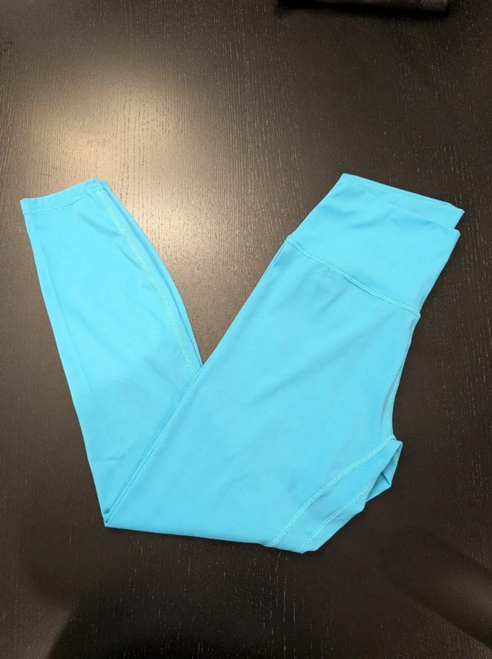 Bright Turquoise Active Leggings - Picture 5 of 6